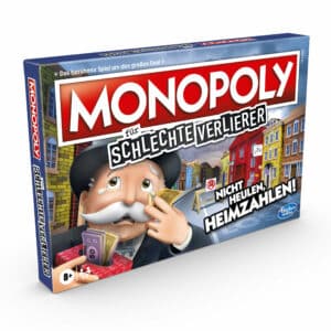 Hasbro Monopoy schlechte Verlierer