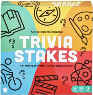 Mattel Games Trivia Stakes Brettspiel