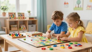 Holzbrettspiele für Kinder
