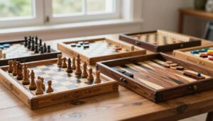 Holzbrettspiele mit besonders langer Lebensdauer