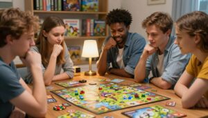 Kooperative Brettspiele gegen die Zeit